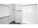 Bright, spacious closet with white shelving at 12079 E Cortez Dr, Scottsdale, AZ 85259