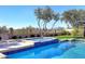 Relaxing pool and spa with mountain views at 12079 E Cortez Dr, Scottsdale, AZ 85259