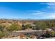 Aerial view of homes with mountain views at 14231 N Desert Flower Dr, Fountain Hills, AZ 85268