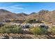 Aerial view of homes nestled in mountains at 14231 N Desert Flower Dr, Fountain Hills, AZ 85268