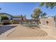 Large patio with outdoor dining set at 16364 W Roosevelt St, Goodyear, AZ 85338