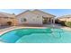 Home with private pool and backyard access at 19339 N Madison Rd, Maricopa, AZ 85139