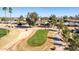 Aerial view of a golf course at 25244 S Saddletree Dr, Sun Lakes, AZ 85248