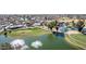 Aerial view of community and golf course at 25244 S Saddletree Dr, Sun Lakes, AZ 85248