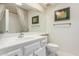 Clean bathroom with single sink and shower/tub combo at 25244 S Saddletree Dr, Sun Lakes, AZ 85248