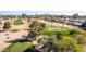 Aerial view of the community golf course at 25244 S Saddletree Dr, Sun Lakes, AZ 85248