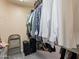 Well-organized walk-in closet with shelving and hanging space at 2734 E Birchwood Pl, Chandler, AZ 85249
