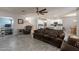 Open concept living room, kitchen, and stairs at 2734 E Birchwood Pl, Chandler, AZ 85249