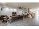 Spacious living room with tile floors and ceiling fan at 2734 E Birchwood Pl, Chandler, AZ 85249