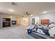 Spacious main bedroom with fireplace and ensuite bathroom at 2734 E Birchwood Pl, Chandler, AZ 85249