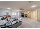Spacious main bedroom with fireplace and ensuite bathroom at 2734 E Birchwood Pl, Chandler, AZ 85249