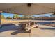 Covered picnic table with benches at 2734 E Birchwood Pl, Chandler, AZ 85249