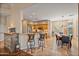 Kitchen with granite counters and breakfast bar at 27926 N Granite Mountain Rd, Rio Verde, AZ 85263