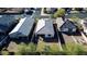 Aerial view of a house's backyard with a patio and landscaping at 3841 N 293Rd Dr, Buckeye, AZ 85396