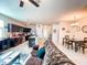 Living Room with open concept kitchen and dining area at 3841 N 293Rd Dr, Buckeye, AZ 85396
