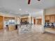 Gourmet kitchen with island, stainless steel appliances, and granite countertops at 39775 N 50Th St, Cave Creek, AZ 85331