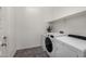 Convenient laundry room with modern washer and dryer at 4747 S Aileron Ln, Mesa, AZ 85212