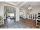 Bright and airy living space with a fireplace and open floor plan at 4747 S Aileron Ln, Mesa, AZ 85212