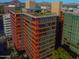 Aerial view of a modern building with rooftop deck at 4808 N 24Th St # 824, Phoenix, AZ 85016