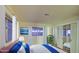 Relaxing bedroom with large windows and mirrored closet at 816 S Esperanza Ave, Mesa, AZ 85208