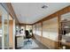 Bright home office features built-in shelving and window seat at 816 S Esperanza Ave, Mesa, AZ 85208