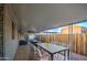 Covered patio with outdoor furniture and seating at 816 S Esperanza Ave, Mesa, AZ 85208