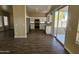 Kitchen with white cabinets, stainless steel appliances, and granite countertops at 11410 W Cocopah St, Avondale, AZ 85323