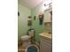 Clean bathroom with toilet and sink at 120 N Val Vista Dr # 202, Mesa, AZ 85213