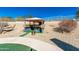 Outdoor bar with seating area at 12312 E Poinsettia Dr, Scottsdale, AZ 85259