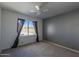 Bright bedroom with large window and mountain views at 12312 E Poinsettia Dr, Scottsdale, AZ 85259