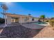 Charming backyard with a refreshing pool and covered patio at 1348 E Chilton Dr, Tempe, AZ 85283