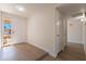 Bright entryway with hardwood floors and a white door at 1348 E Chilton Dr, Tempe, AZ 85283