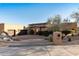 Exterior of house, showing front yard and driveway at 14597 E Corrine Dr, Scottsdale, AZ 85259