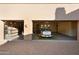 Spacious three-car garage with ample storage space at 14597 E Corrine Dr, Scottsdale, AZ 85259