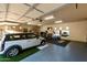 Finished garage with gym and extra storage at 14597 E Corrine Dr, Scottsdale, AZ 85259