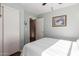 Light and airy bedroom with a double bed and closet at 14749 N 153Rd Dr, Surprise, AZ 85379