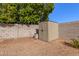 Convenient storage shed in the backyard at 14749 N 153Rd Dr, Surprise, AZ 85379