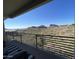 Spacious balcony boasting scenic mountain views at 14840 E Valley Vista Dr, Fountain Hills, AZ 85268