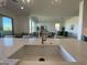 Modern kitchen sink with a sleek faucet and mountain views at 14840 E Valley Vista Dr, Fountain Hills, AZ 85268