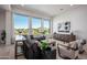 Living area with large windows and mountain views at 14840 E Valley Vista Dr, Fountain Hills, AZ 85268