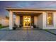 Bright, open backyard with a view into the home through sliding glass doors at 18280 N Piccolo Dr, Maricopa, AZ 85138