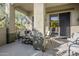 Spacious patio, perfect for outdoor relaxing and entertaining at 20802 N Grayhawk Dr # 1173, Scottsdale, AZ 85255