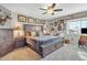 Main bedroom with a king-size bed and plenty of closet space at 2340 W Myrtle Dr, Chandler, AZ 85248