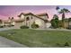 Two-story house with a landscaped front yard, driveway and two-car garage at 2340 W Myrtle Dr, Chandler, AZ 85248