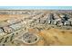 Aerial view of community with park and playground at 25536 S 230Th St, Queen Creek, AZ 85142