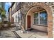 Inviting front entrance with stonework and wrought iron accents at 2757 S Pewter Dr # 103, Gilbert, AZ 85295