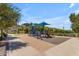 Community playground with play structures and shaded areas at 2757 S Pewter Dr # 103, Gilbert, AZ 85295