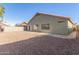 Large backyard with gravel and block wall at 2818 N 90Th Ave, Phoenix, AZ 85037