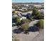 Aerial view of house, landscaping and neighborhood at 28821 N Ashbrook Ln, Queen Creek, AZ 85144