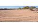 Large flat backyard, prepped for landscaping at 28821 N Ashbrook Ln, Queen Creek, AZ 85144